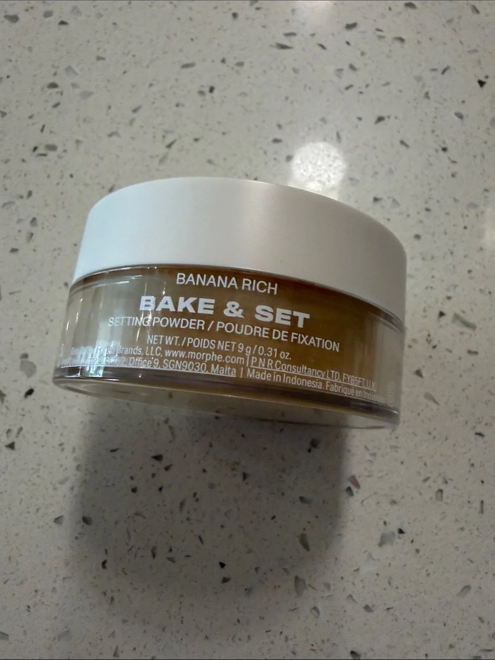 Morphe Bake & Set Setting Powder - Banana Rich